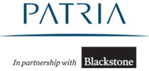 Logo Patria in partnership with Blackstone Investimentos